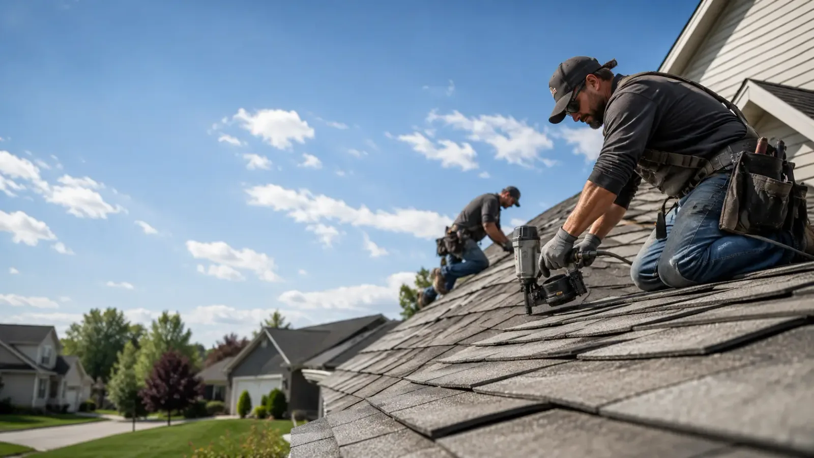 Storm Damage Roof Repair in Gillespie, IL near me